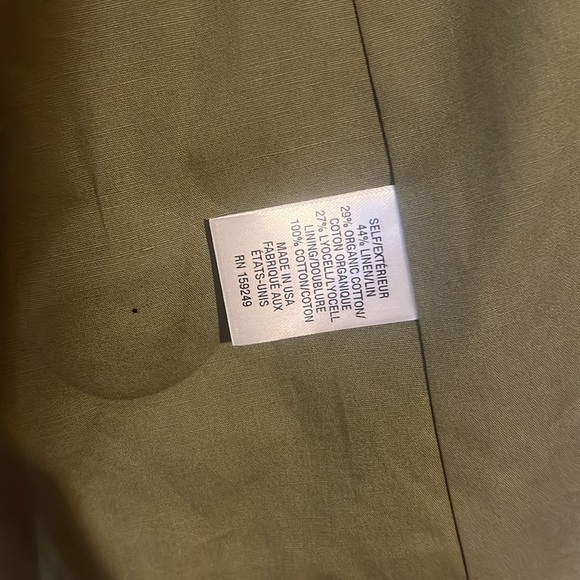 NEW TWP husband blazer in sage size XS - Picture 13 of 15